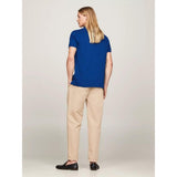 Tommy Hilfiger Mw348420 Mens Bagde Reg Polo Shirt Blue