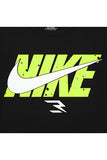 Nike Boys Wordblock Dri Fit T-Shirt In Black