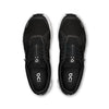 On Mens Cloud 6 Sneakers In Black/White