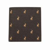 Polo Mens Signature CC Wallet In Brown