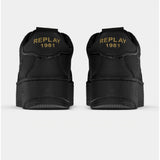 Replay Womens Epic High Matt Shoes In Black