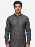 Harmont & Blaine Mens Shirt In Dark Grey