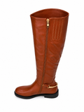 Ora Ladies Boots In Tan