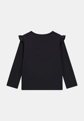 Guess Kids 2G Ls T-Shirt Black