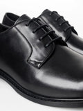 Polo Mens Classic Gibson Lace Up Shoes In Black
