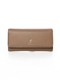 Polo Lyon Trifold Purse Taupe - One Size