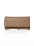 Polo Lyon Trifold Purse Taupe - One Size