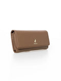 Polo Lyon Trifold Purse Taupe - One Size