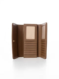 Polo Lyon Trifold Purse Taupe - One Size