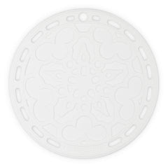 Le Creuset Silicone French Trivet White