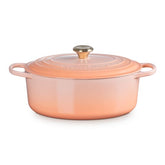 Le Creuset Oval Cocotte 31cm Peach