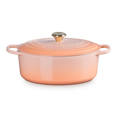 Le Creuset Oval Cocotte 31cm Peach