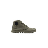 Palladium Boys Pampa Hi Shoes Olive Night
