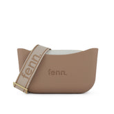 Fenn Tan on Bone Handle Tote Bag In Cappuccino