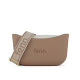 Fenn Tan on Bone Handle Tote Bag In Cappuccino