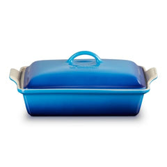 Le Creuset Stoneware Heritage Rectangular Baking Dish With Lid, 33Cm
