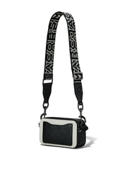 Marc Jacobs Womens Snapshot Bag In Black and White
