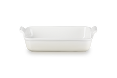 Le Creuset Rectangular Dish 32Cm Heritage Meringue
