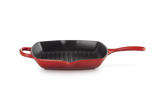 Le Creuset S Square Skillet Grill In Cerise