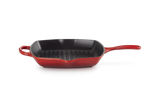 Le Creuset S Square Skillet Grill In Cerise