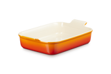 Le Creuset Rectangular Dish 32Cm Heritage Flame