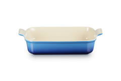 Le Creuset Rectangular Dish 32Cm Heritage Azure