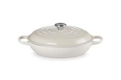 Le Creuset Signature Shallow Casserole 32Cm Meringue