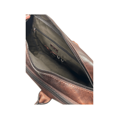 Lefel Laptop Bag For Men In Oxblood