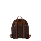 Pierre Cardin Core Backpack In Brown & Tan