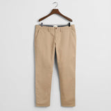Gant Slim Twill Chino In Khaki