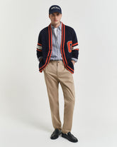 Gant Regular Twill Chino Pants In Khaki