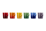 Le Creuset X6 Espresso Mugs in Rainbow