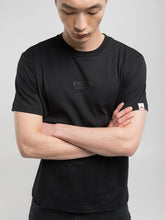 Replay Mens Centre Printed Short Sleeves In Black