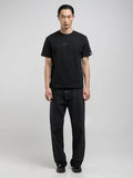 Replay Mens Centre Printed Short Sleeves In Black