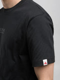 Replay Mens Centre Printed Short Sleeves In Black