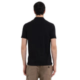 Replay Mens Polo T-Shirt In Black