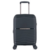 Travel Mate Zipper Pp Trolley Case L-349 Black