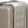 Travel Mate Polycarb Zipper Luggage In Khaki