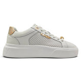 Replay Womens Notting W Perf Shoes In White & Gold