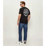 Replay Mens Grapic Short Sleeve T-Shirt In Black