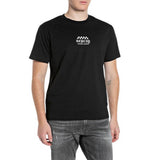 Replay Mens Grapic Short Sleeve T-Shirt In Black