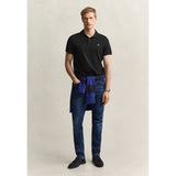 Gant Mens Shield Golfer In Black