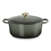 Le Creuset Signature Round Cocotte In Thyme