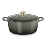 Le Creuset Signature Round Cocotte In Thyme