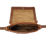 Chesterfield Flapoverbag Medium Cognac
