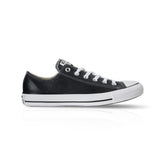 Converse All Star Low Unisex Leather Shoes In Black