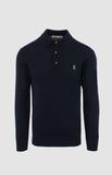 Pringle Mens Knitwear Golfer Merino In Navy