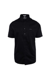 Pringle Mens Ethan Short Sleeve Classic Shirt In Black