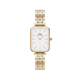 Daniel Wellington womans Quadro 5-Link Evergold 26mm