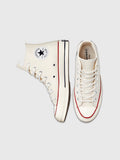 Converse Unisex Chuck 70 Hi Shoes in Parchment